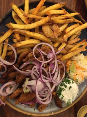 Dönerteller at Pfannenzauber in Aachen