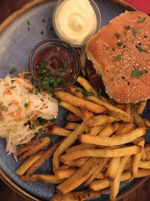 BBQ Burger at Pfannenzauber in Aachen