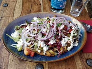 Kapsalon at Pfannenzauber in Aachen