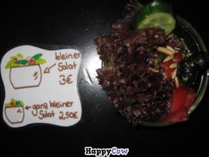 small salad (kleiner Salat) at Pfannenzauber in Aachen
