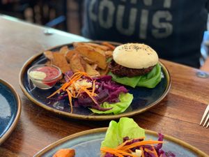 Burger at Pfannenzauber in Aachen