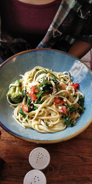 Noodles at Pfannenzauber in Aachen