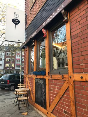 Outside at Pfannenzauber in Aachen