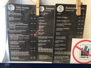 Menu at Pfannenzauber in Aachen