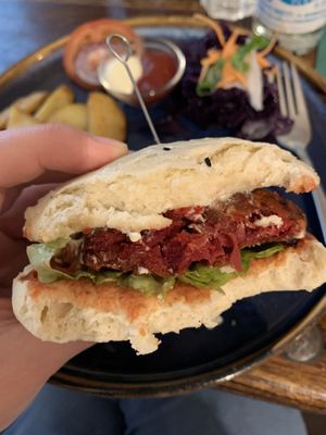 Burger at Pfannenzauber in Aachen