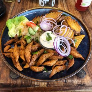 Dönerteller 💚 at Pfannenzauber in Aachen