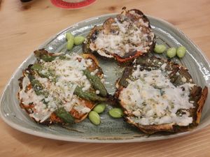 Mini pizzas at Foodis in Sant Just Desvern