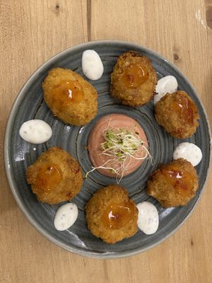 Nuggets picantes at Foodis in Sant Just Desvern