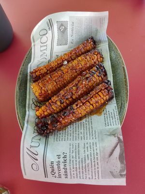 BBQ Corn Ribs 🌽 at Foodis in Sant Just Desvern