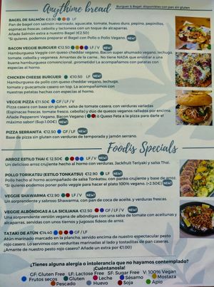 New menu 4 at Foodis in Sant Just Desvern