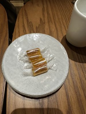Tamarind - mango - tajin candy wrapped in edible paper   at MITA in Washington
