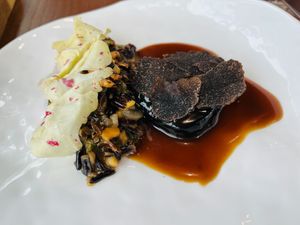beet, wild rice at MITA in Washington