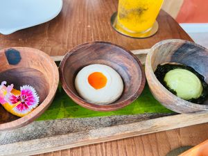 dips for the arepas at MITA in Washington