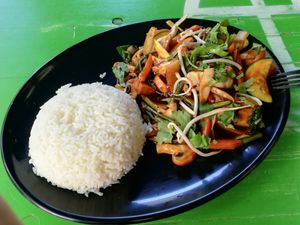 544 Tofu mit soi Sam  at mikabalami in Hamburg