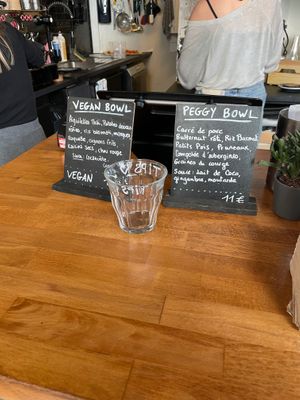 Vegan Bowl composition  at La Pépinière des Batignolles in Paris