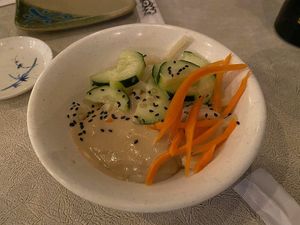 Tahini in Udon at Mobo Sushi in Santa Cruz