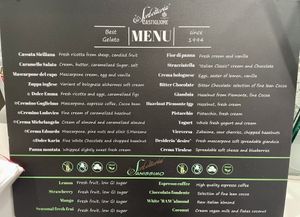   at La Sorbetteria Castiglione in Bologna