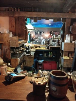 View inside at Moon and Sons in Caen