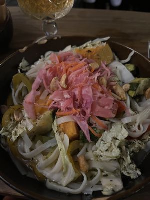Veggie noodles   at Moon and Sons in Caen