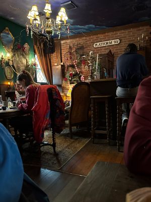 Cozy corners and nooks, don’t miss the children’s play area    at Moon and Sons in Caen