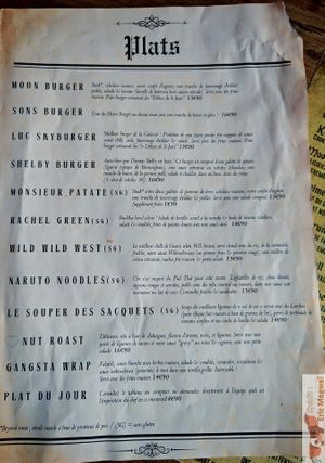 Plates at Moon and Sons in Caen