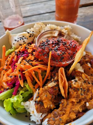 Wild wild west (chili sin carne) at Moon and Sons in Caen