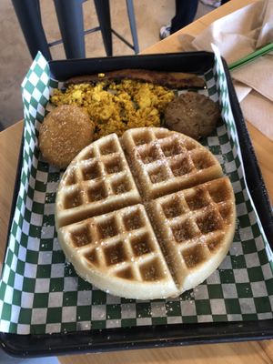 Belgian Waffle at Plantology - Cloud Kitchen - Maybe closed in San Antonio