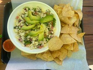 “Ceviche" at Plantology - Cloud Kitchen - Maybe closed in San Antonio