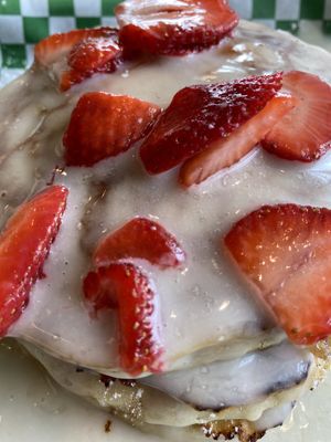 Gluten free vegan 🌱 pancakes  at Plantology - Cloud Kitchen - Maybe closed in San Antonio