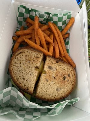 Mushroom Panini Sweet Potato   at Plantology - Cloud Kitchen - Maybe closed in San Antonio