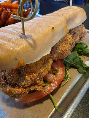 Po Boy at Plantology - Cloud Kitchen - Maybe closed in San Antonio