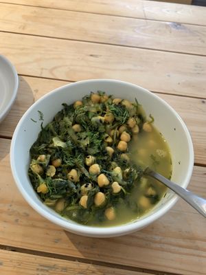 Chickpeas  at The Blonde Beet in Stamford