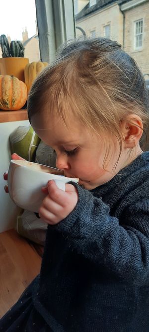 Hot choc went down an absolute treat at The Blonde Beet in Stamford