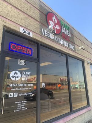 Outside   at Plant Based Heat in Memphis