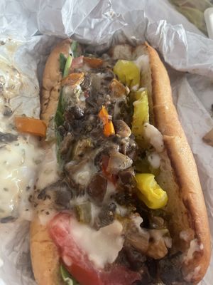 Mushroom Philly  at Plant Based Heat in Memphis
