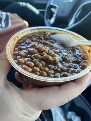 Baked beans  at Plant Based Heat in Memphis