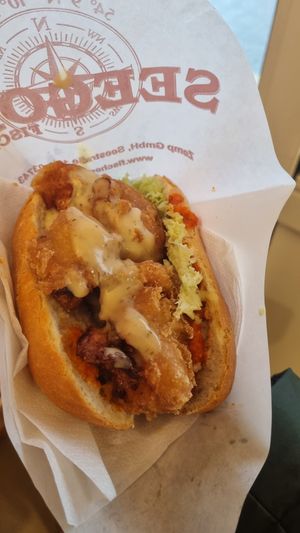 Yum at SEEGOLD Fischeria in Groemitz