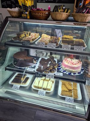 Cake section! at Sebastien's Foods  in Paignton