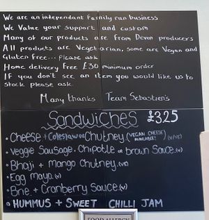  at Sebastien's Foods  in Paignton