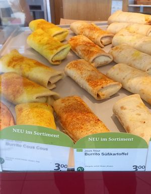 burritos gibt's bei der bäckerei at denn's Biomarkt in Heilbronn