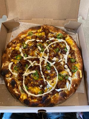 Vegan Spicy BBQ at The Parlor in Stratford