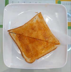 Toast with Jam (Vegan) (純素)占多 at Ben Zhen Vegetarian Cafe 新本真茶餐室 in Hong Kong Island
