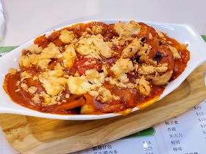 food at Ben Zhen Vegetarian Cafe 新本真茶餐室 in Hong Kong Island