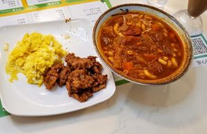 food at Ben Zhen Vegetarian Cafe 新本真茶餐室 in Hong Kong Island