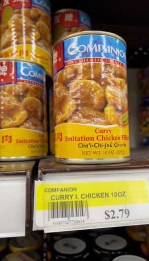 Imitation meat  #Veganuary at Saraga International Grocery in Columbus