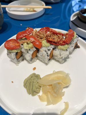 Vegan sushi   at Kohakinho in Lugano