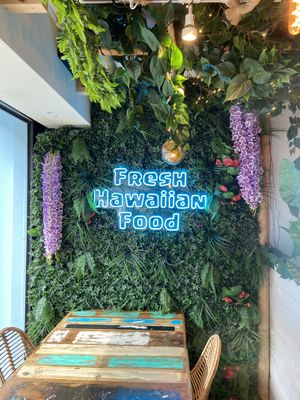 Inside  at Surfside Poké in Mons