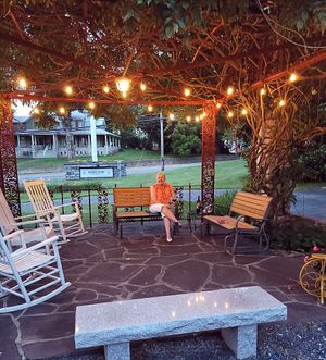 Me at Friendly City Inn in Harrisonburg