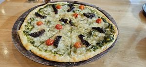 Sun Dried Tomatoes and Pesto Pizza at e'woke in Hyderabad
