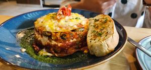 Vegan Lasagna at e'woke in Hyderabad